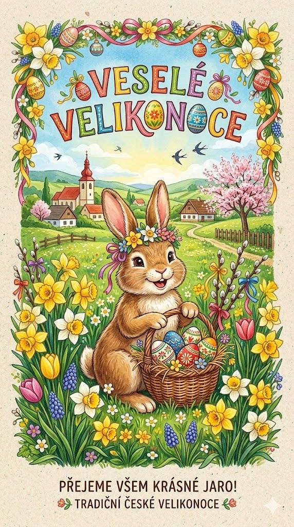 Přejeme všem veselé velikonoční svátky a příjemné jarní dny!