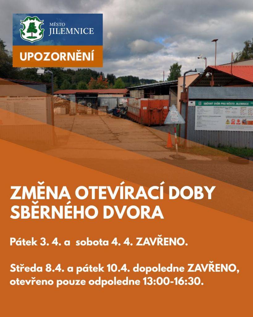Pátek 3. 4. a sobota 4. 4. ZAVŘENO.  Středa 8. 4. a pátek 10. 4. dopoledne ZAVŘENO, otevřeno pouze odpoledne 13:00-16:30.    Děkujeme za pochopení!