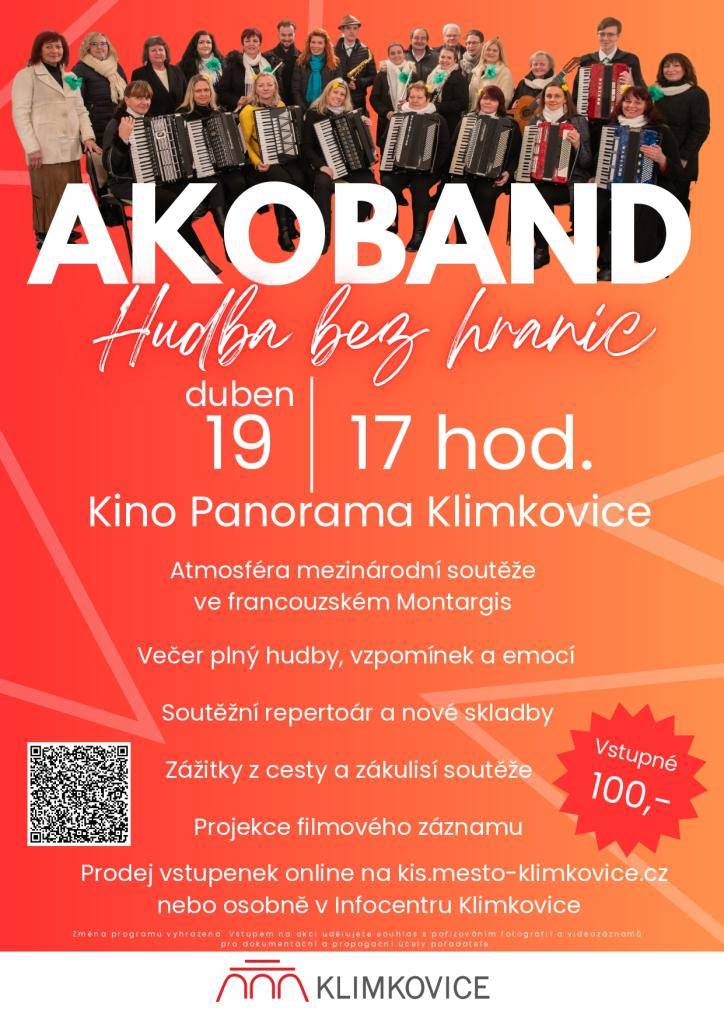 Zveme vás na výjimečný koncert 19. dubna, kde kromě nově nastudovaných skladeb představíme také náš soutěžní repertoár z mezinárodní soutěže v Montargis ve Francii.