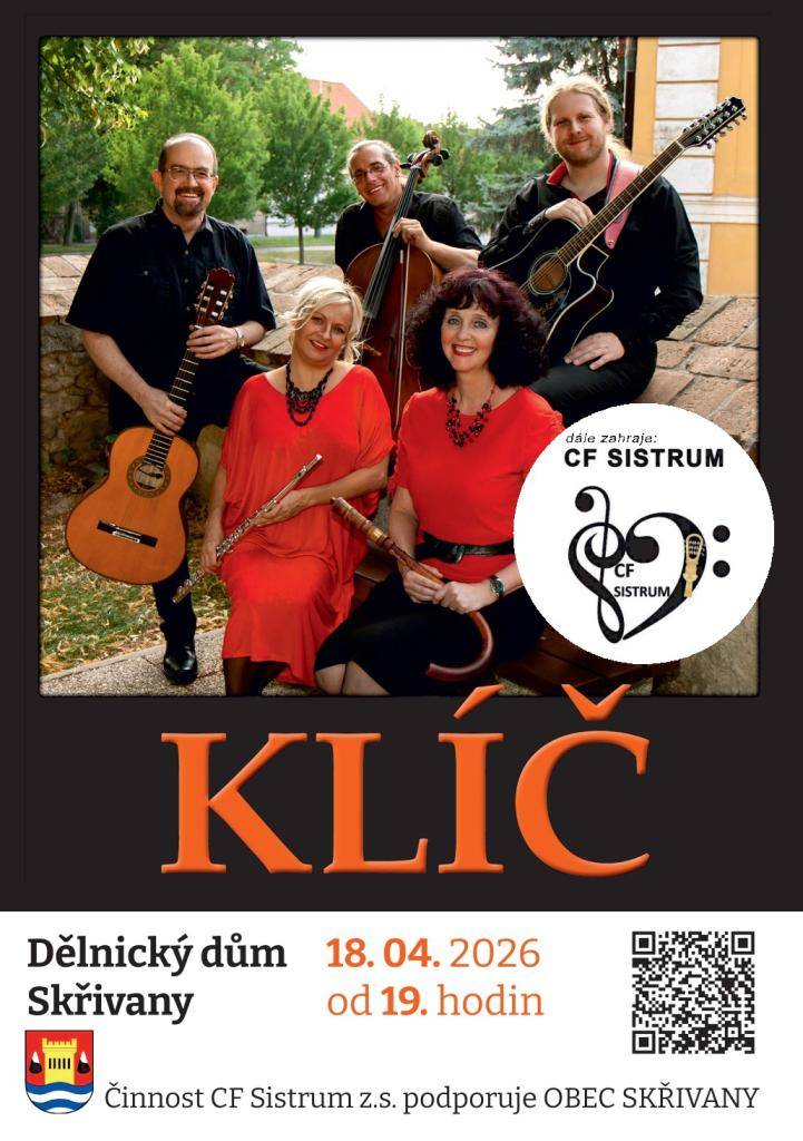 Dělnický dům Skřivany v sobotu 18.4.2026 od 19.00 hodi