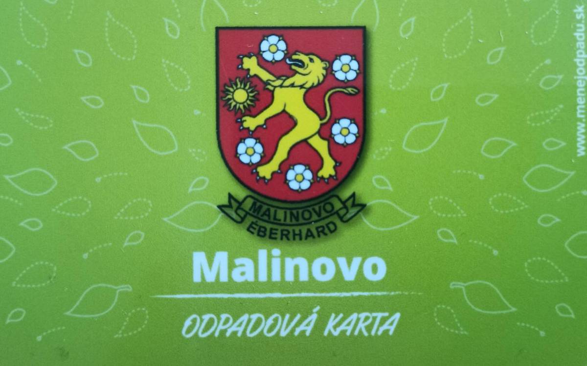 Vážení občania, oznamujeme vám, že od dnešného dňa, 1. apríla 2026, spúšťame výdaj nových identifikačných kariet pre zberný dvor.