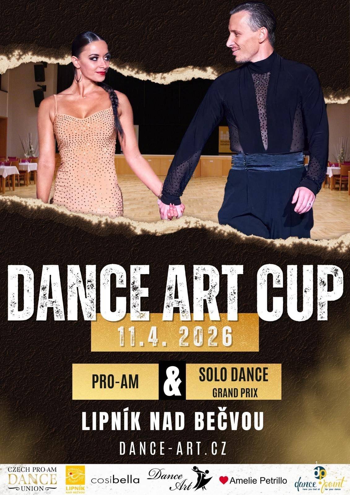 Taneční soutěž v latinskoamerických a standardních tancích v sobotu 11. dubna v kulturním domě ECHO od 9:00 hodin. Celodenní vstup pro občany města Lipníka je 100 Kč. Více informací na www.dance-art.cz.
