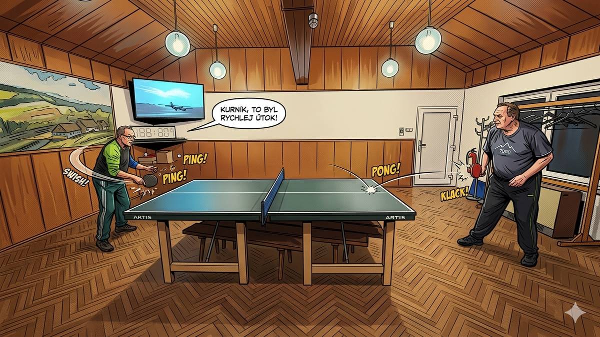 S největší pravděpodobností se v pondělí 6.4.2026 (Velikonoční pondělí) NEBUDE HRAT V KLUBOVNĚ PING-PONG. Ale pokud budou sportovci při síle, může se to ještě změnit. Pokud nám dají vědět, budeme vás informovat.