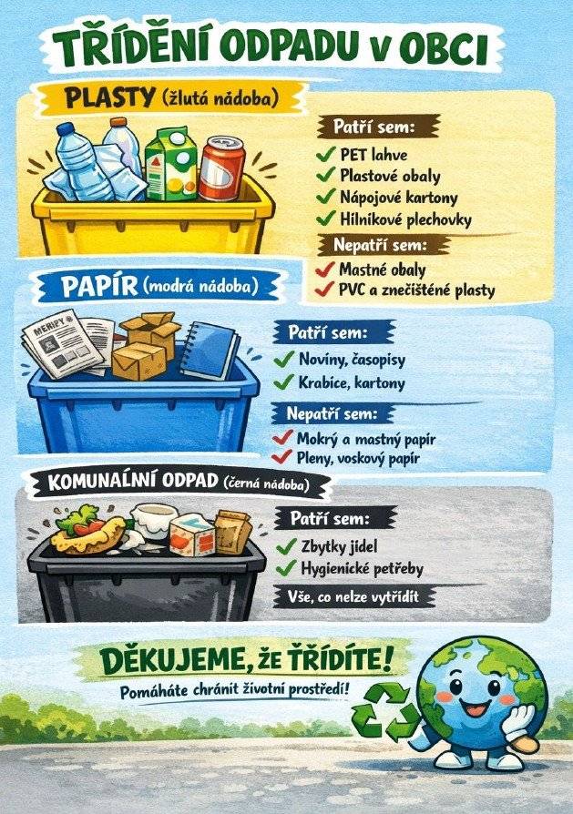 🌕Zítra je pondělní svoz plastu 🌕