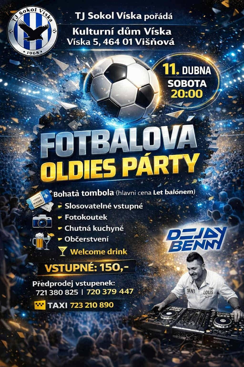 pořádá TJ Sokol Víska