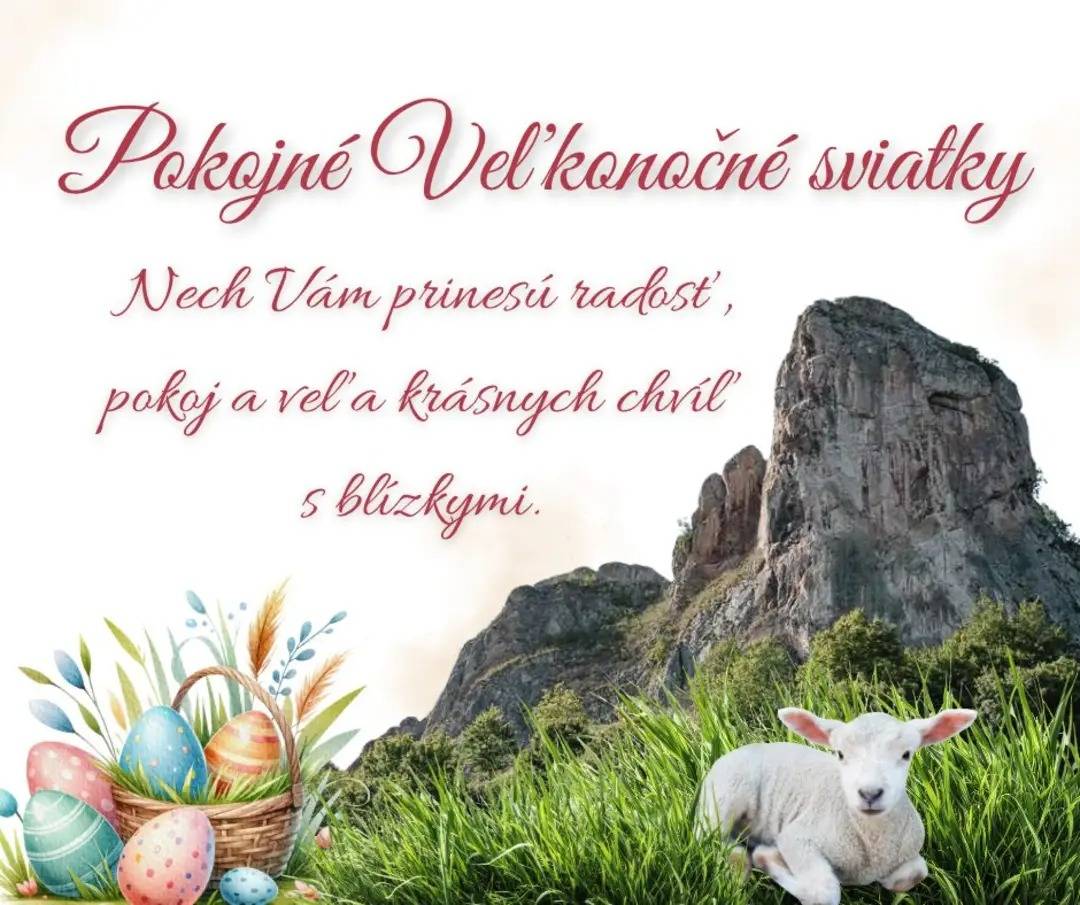 Želáme Vám pokojné veľkonočné sviatky.