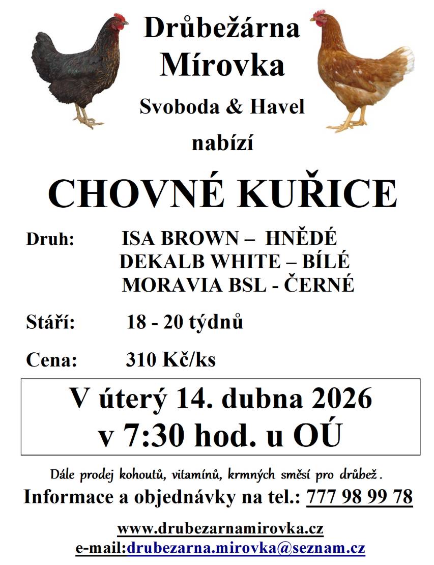 Drůbežárna Mírovka