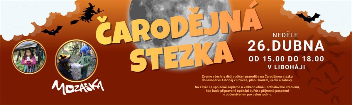 26. dubna 2026 od 15 hod. v Liboháji    (Kultura / SVČ Mozaika)