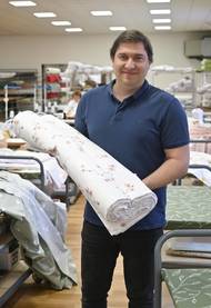 Ondřej Boček s látkou