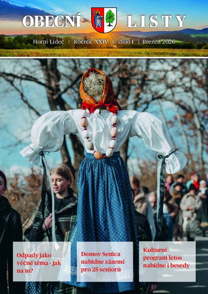 Horní Lideč / Ročník XXIV/ číslo 1/ Březen 2026