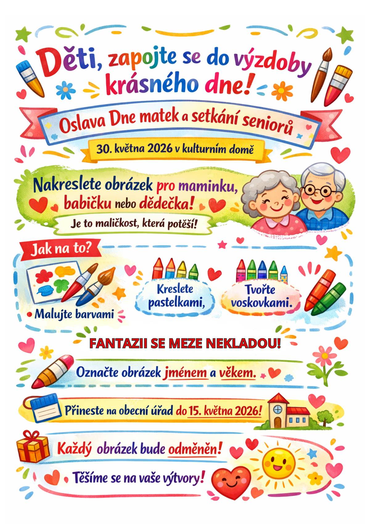 Zapojte se do příprav a programu velkého květnového dne!