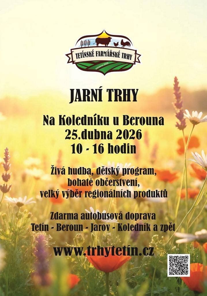 Kde: Na Koledníku u Berouna  Kdy: 25. dubna 2026, 10 - 16 hodi