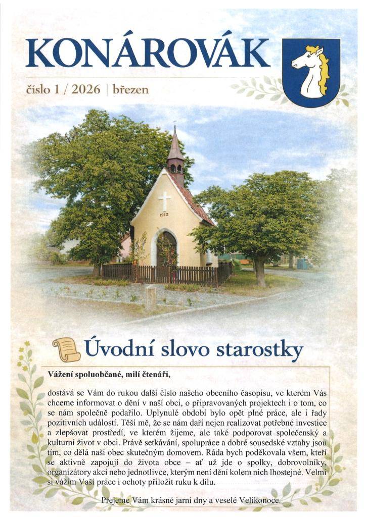 Nové číslo Konárováku 1/2026