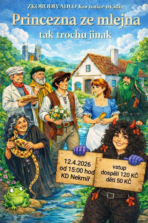 Princezna ze mlejna tak trochu jinak