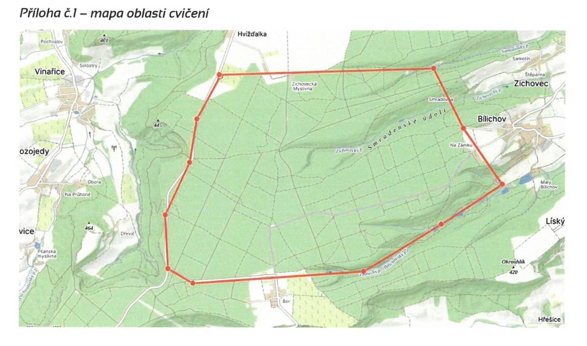 Naše obec byla organizací Czech SAR Team požádána o informování občanů ohledně konání výcvikového cvičení LESOHRÁTKY 2026, které proběhne ve dnech 22.-24.5.2026 v okolí naší obce (viz mapa)