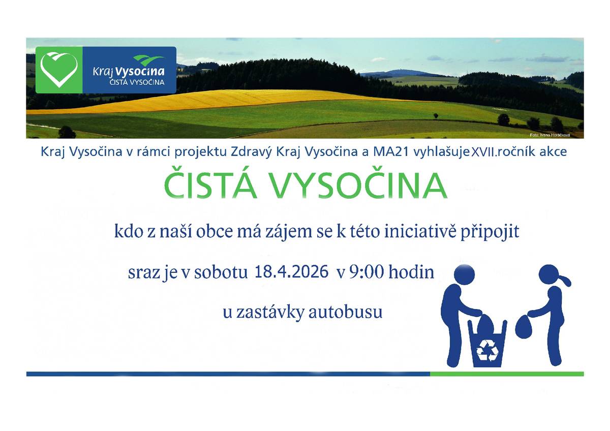 Dobrý den, níže informace