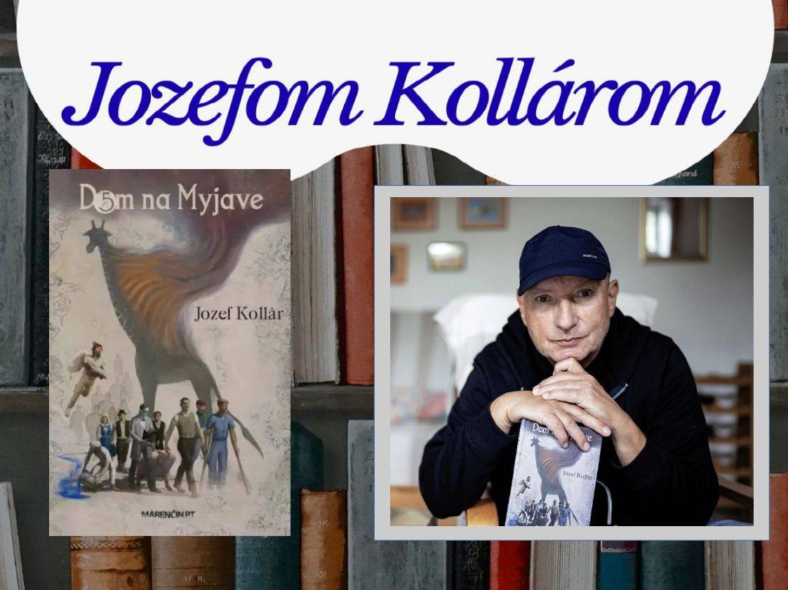 Jozef Kollár príde porozprávať o svojej knihe Dom na Myjave.