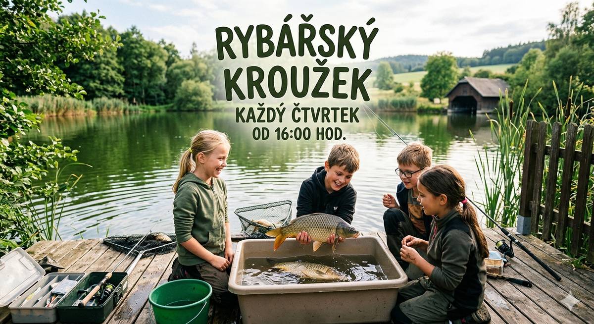 Zájemci o rybářský kroužek můžou dorazit dnes v 16:00 hod. na nádrž v Oloví. Dospělá osoba, která by měla zájem s výpomocí s vedením kroužku, je též vítána.  Petrův zdar!