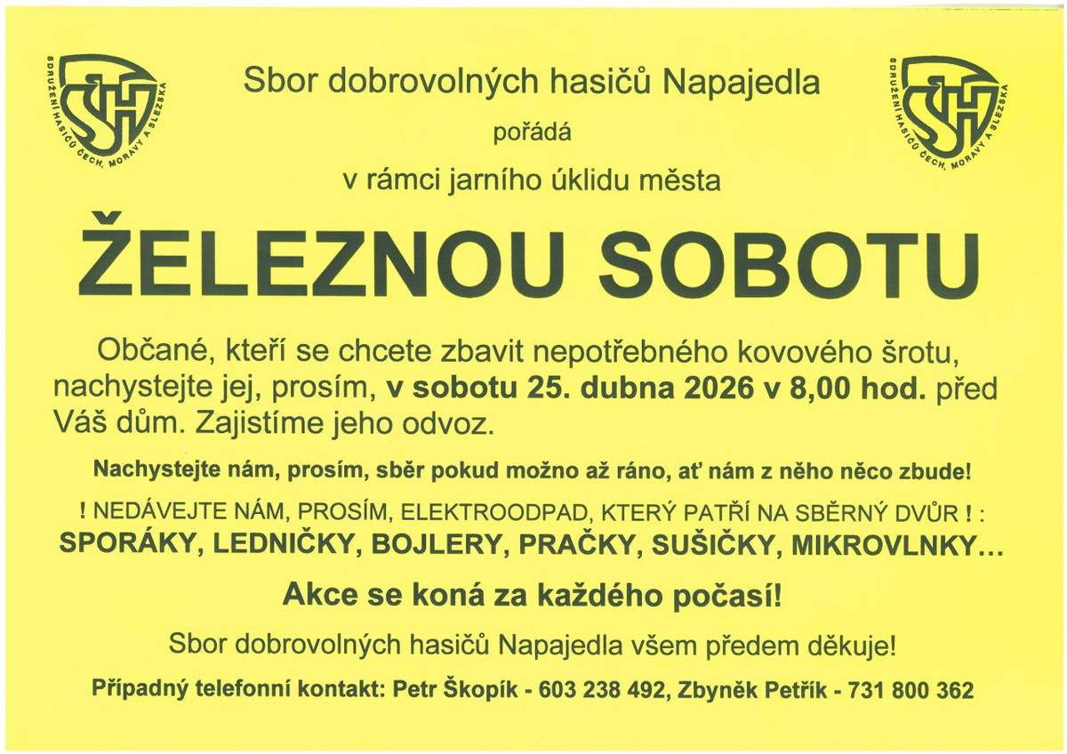 Sobota 25.04.2026