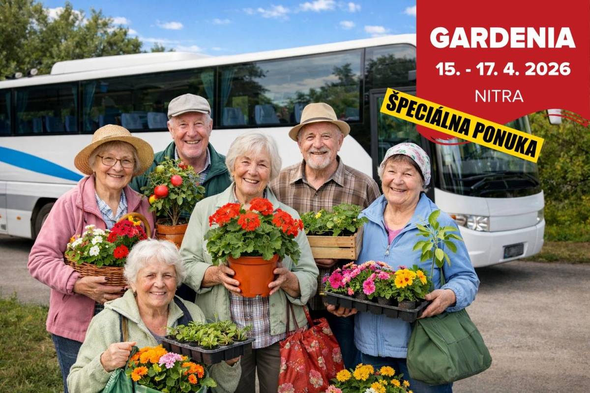 VEZMITE SVOJ KLUB A CHOĎTE NA GARDENIU ZA VÝHODNÚ CENU!