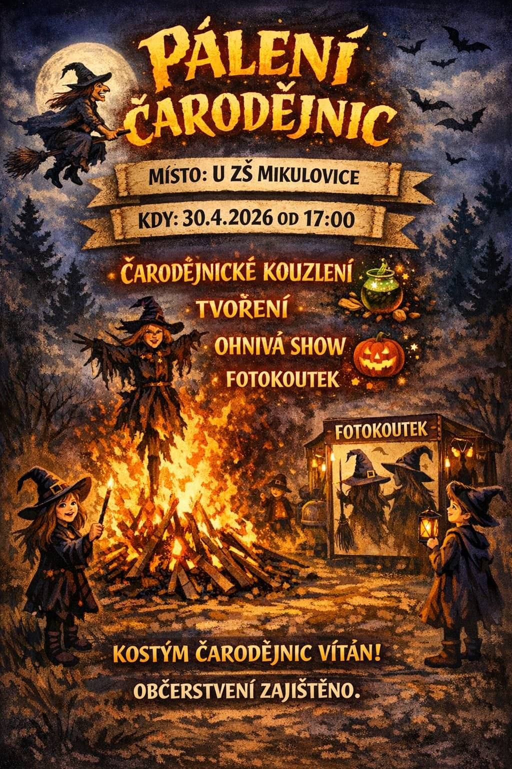 Oprašte košťata, brzy poletíte 😊