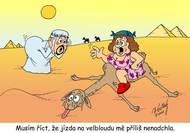 Nespokojená turistka