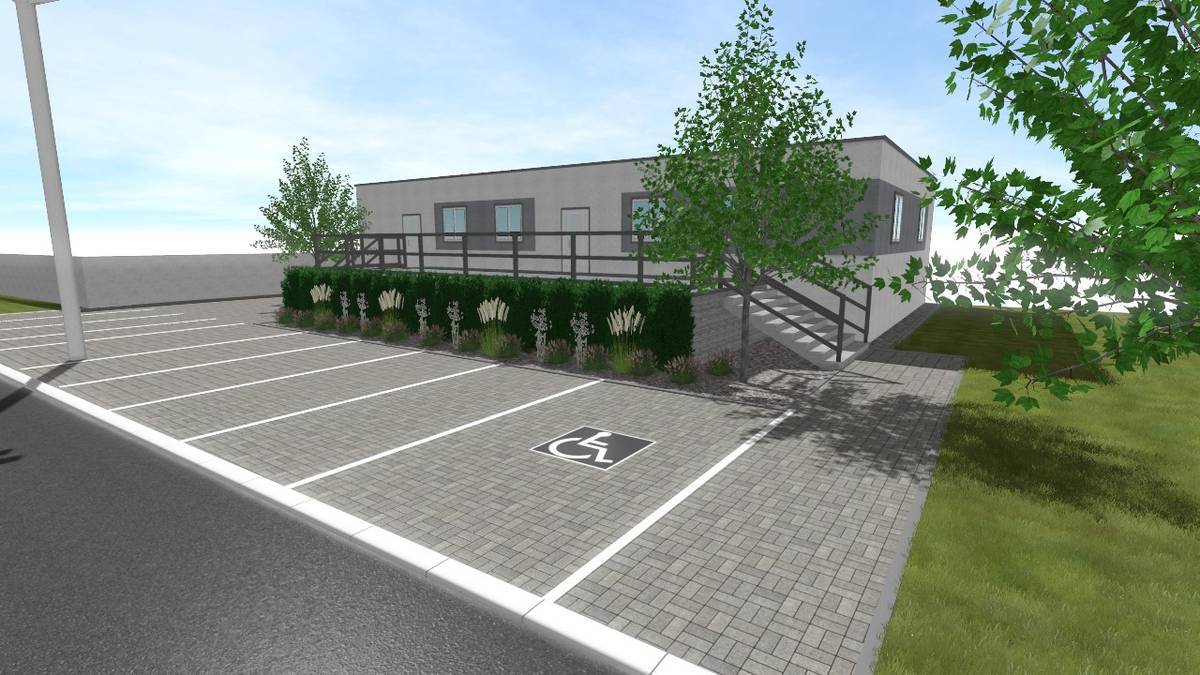 Zverejňujeme návrh úprav okolia budovy „stará krčma“. Vizualizácia ukazuje, ako by mohlo vyzerať upravené centrum obce so zrekonštruovaným okolím obecnej budovy. Ide o návrh budúcej podoby priestoru, ktorej realizácia je pripravená v blízkom období.