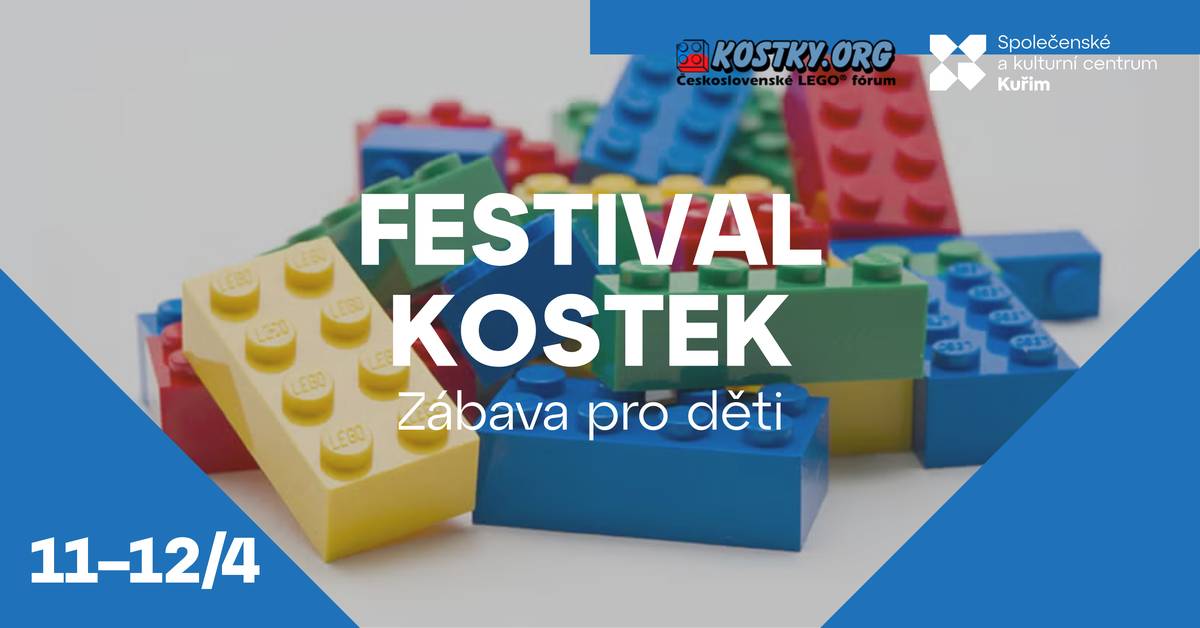 Užijte si víkend plný LEGO® zábavy pro všechny generace!   🧩 stovky tisíc dílků, tisíce figurek  👶 impozantní modely, herní koutky i DUPLO zóna pro nejmenší  🏆 soutěže o ceny a spousta inspirace pro každého stavitele   📆 11.–12. 4. od 9:00  📌 Společenské a kulturní centrum Kuřim Perfektní tip na rodinný výlet. 💙 Více na www.kulturakurim.cz