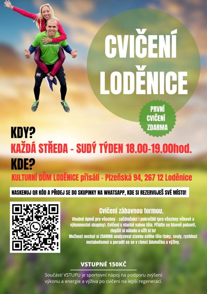 Kdy: každá středa - sudý týden 18.00-19.00hod.  Kde: Kulturní zařízení (přísálí)