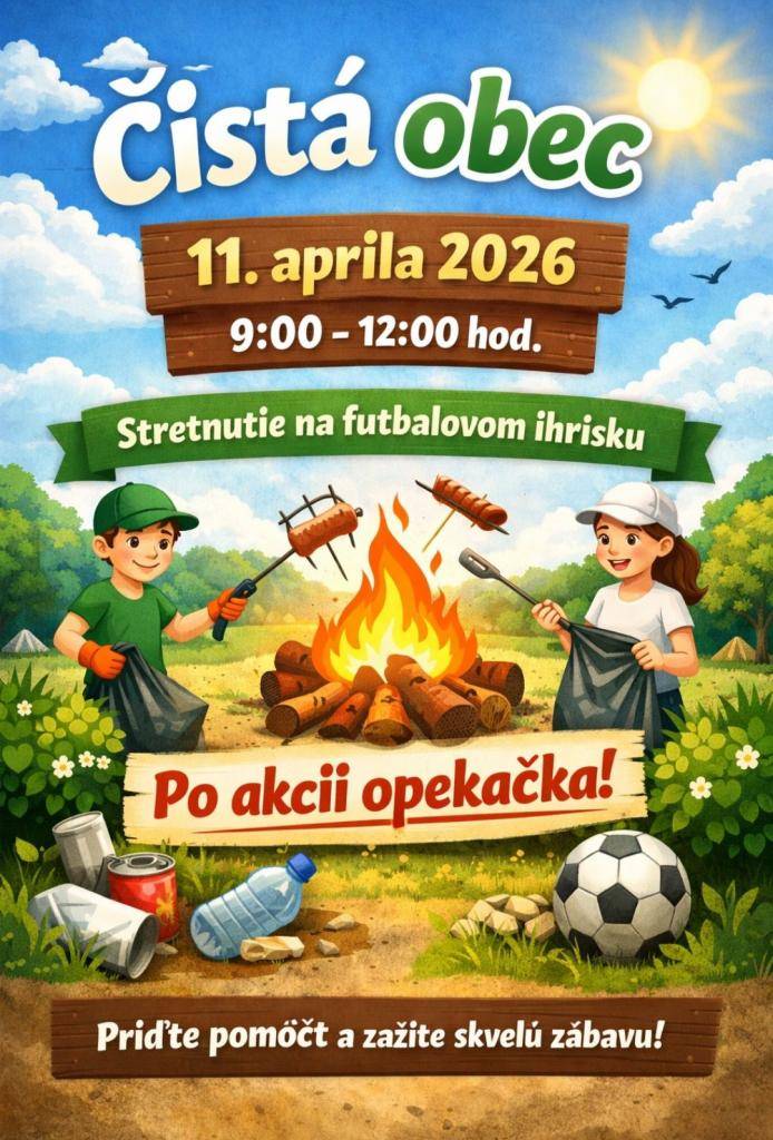 Milí spoluobčania,  pridajte sa k nám a pomôžte urobiť naše okolie krajším a čistejším miestom pre život. Spoločne dokážeme veľa!