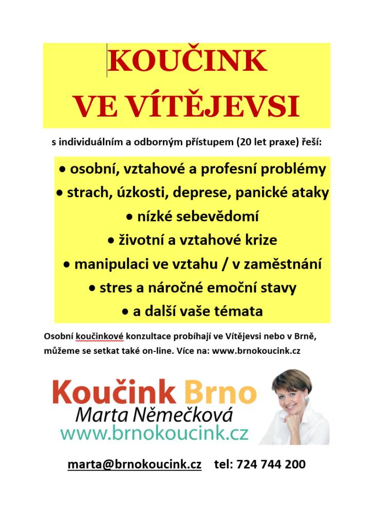 Koučink ve Vítějevsi