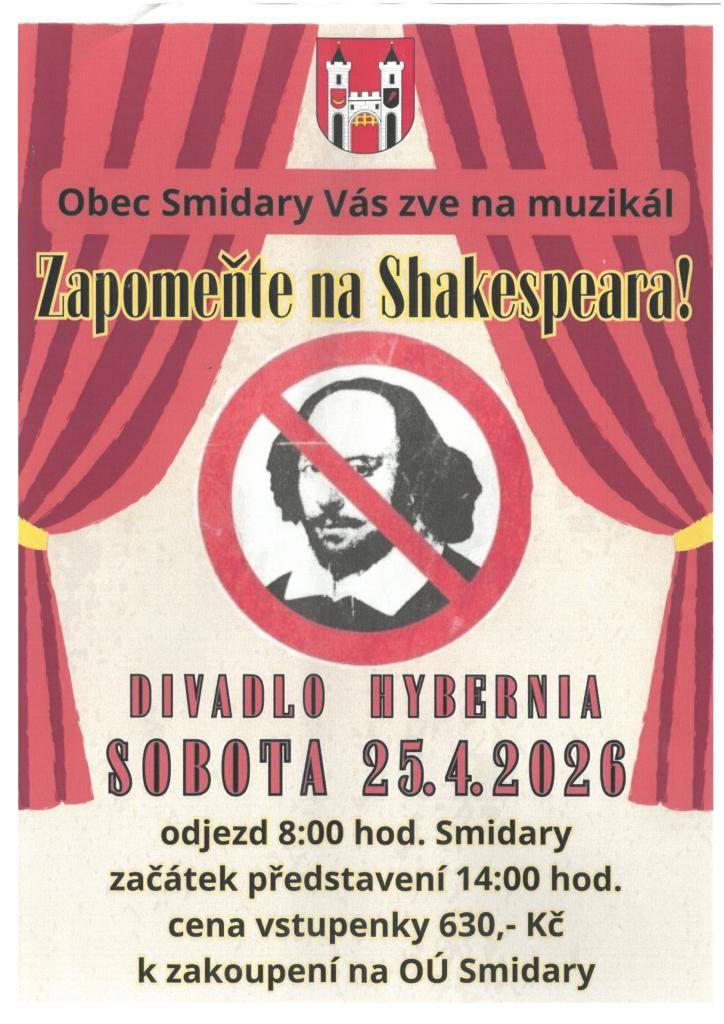 25.4.2026 Divadlo Hybernia v Praze