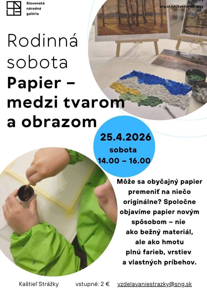 Môže sa obyčajný papier premeniť na niečo originálne? Spoločne objavíme papier novým spôsobom – nie ako bežný materiál, ale ako hmotu plnú farieb, vrstiev a vlastných príbehov. Tento zábavný a...