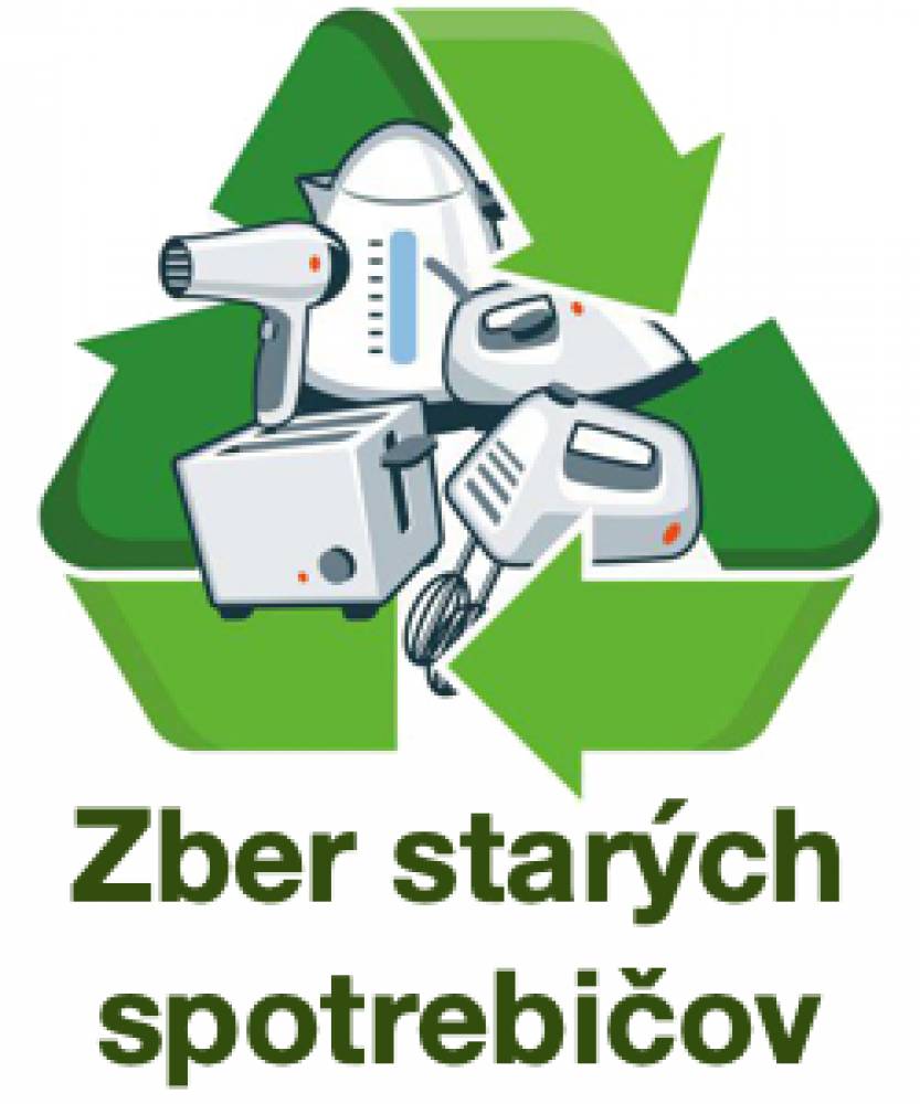 pravidelný zber elektro-odpadu a nebezpečného odpadu