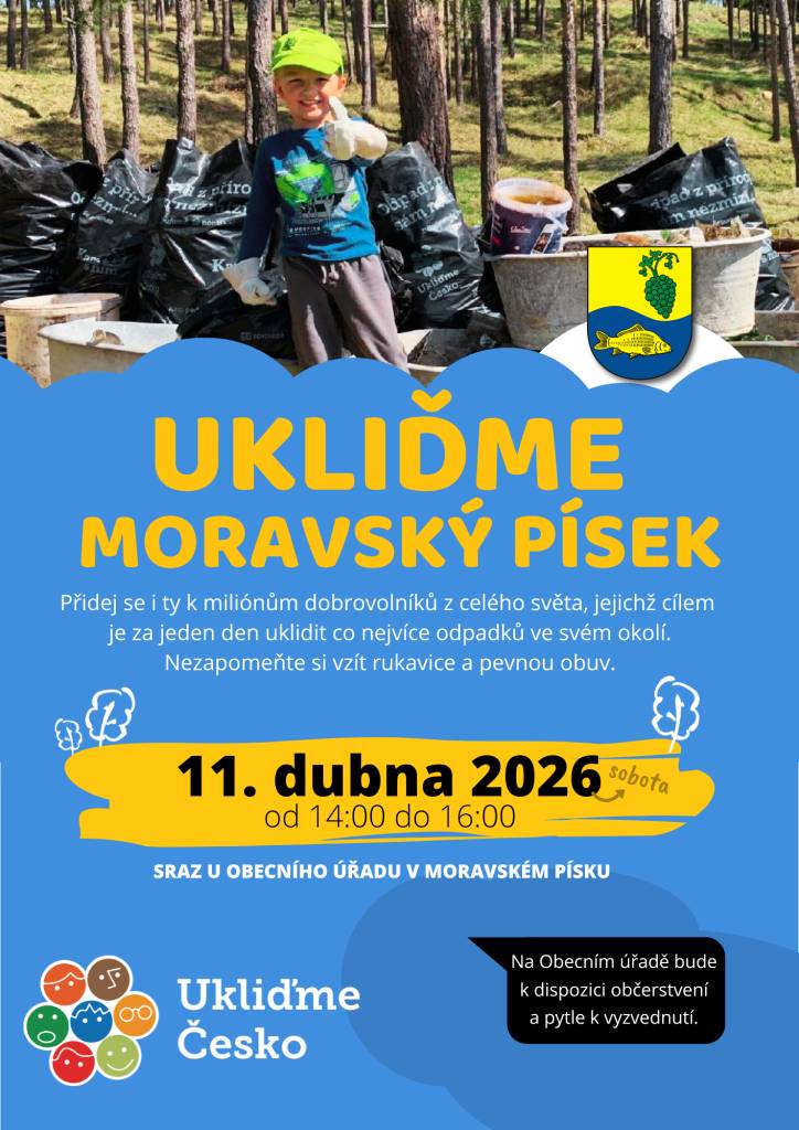 Sobota 11.04.2026 od 14:00 do 16:00 hodi