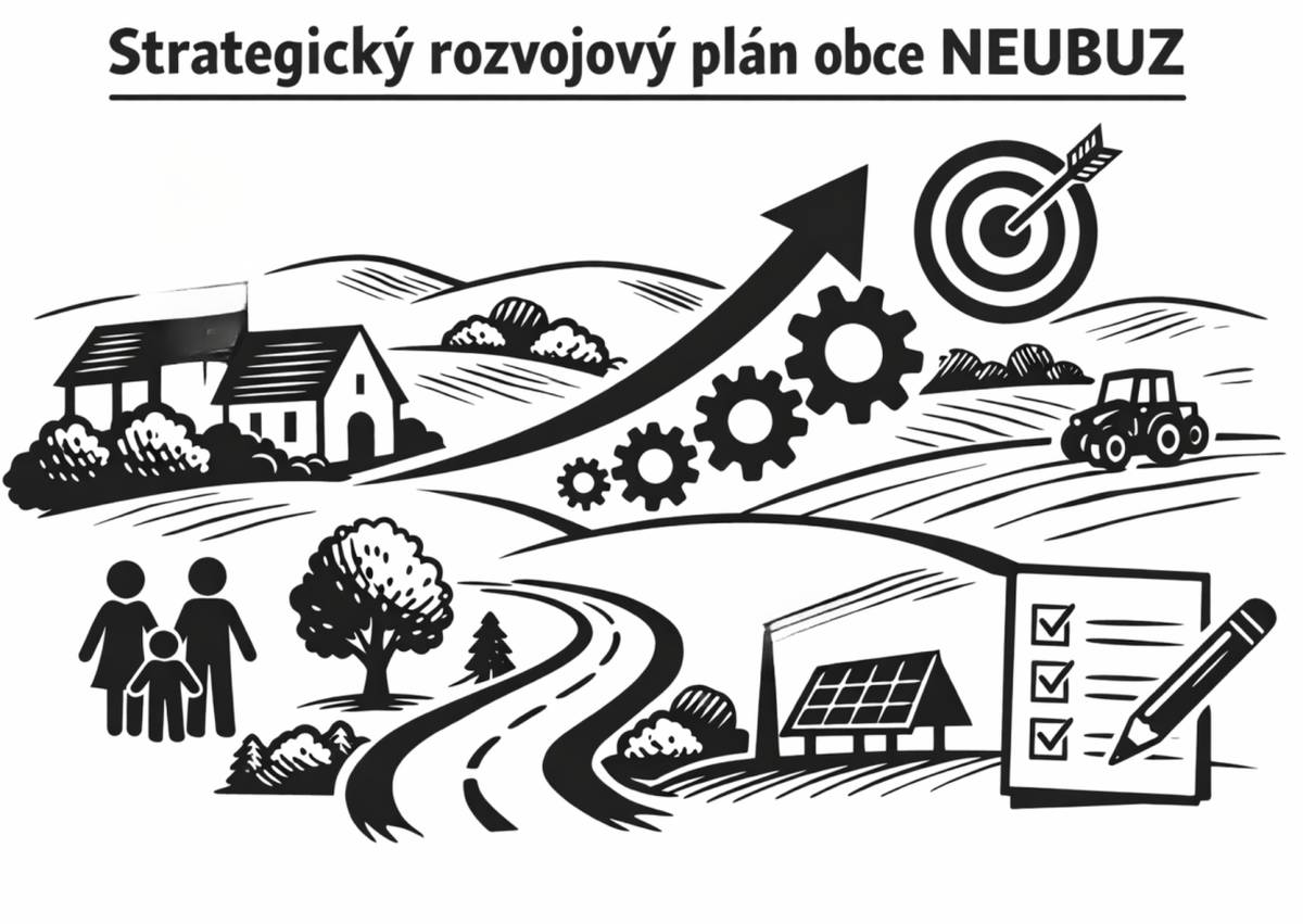 Obec Neubuz dokončila revizi Strategického rozvojového plánu na roky 2012–2028. Dokument shrnuje současný stav obce, výsledky dotazníkového šetření mezi občany i hlavní směry dalšího rozvoje. Schváleno Zastupitelstvem obce Neubuz dne 16.12.2025, č. usnesení 23/2025/17.