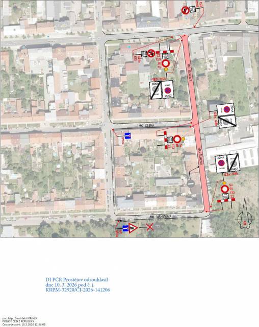 Z důvodu oprava povrchu komunikace v rámci realizace stavební akce „Prostějov, Šlikova - Oprava vodovodu“.                               Číst dál...