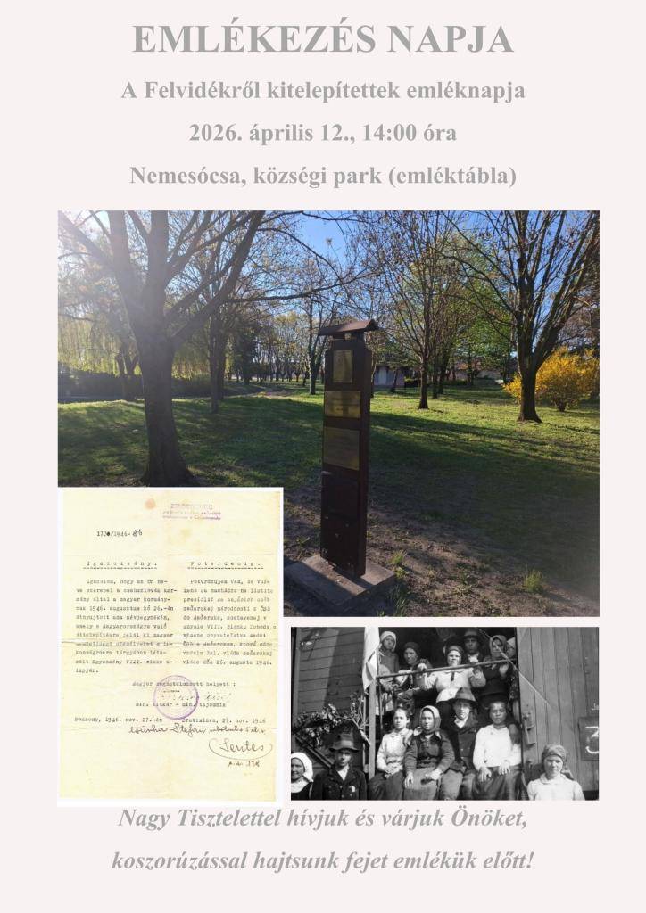 Meghívó / Pozvánka