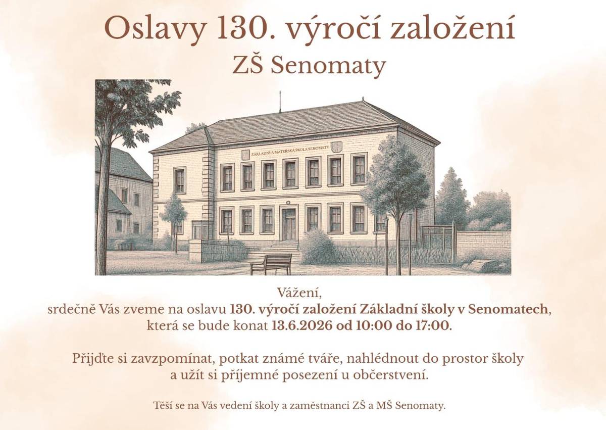 - 13.6.2026   - od 10:00 do 17:00 hodi