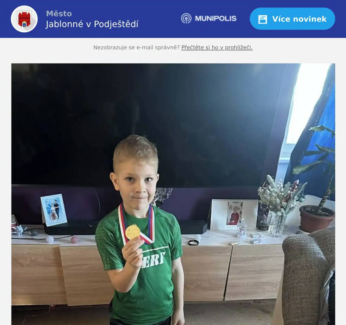 Ztratil se Filip Zeman, chlapec 7 let, v modré bundě a bílých kalhotách se spidermanem. Odešel dnes ze školy a nedorazil domů. Kdybyste Filípka někdo viděl, volejte ihned městkou policii 725 012 102. Děkujeme všem za pomoc při hledání a sdílení nebo podání jakékoliv informace.