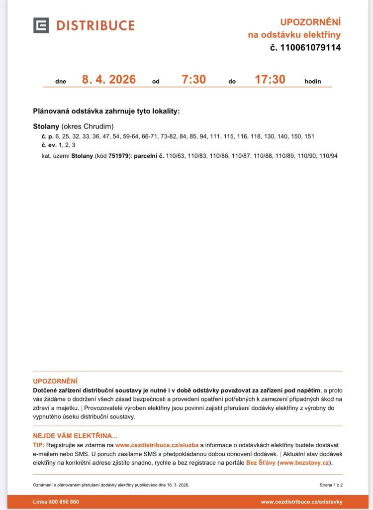 ve vyznačených lokalitách, stejně jako 1.4.