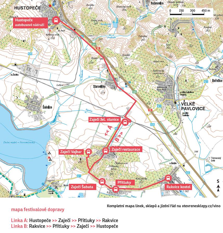 Festival otevřených sklepů Jaro na Hustopečsku se uskuteční ve dnech 18. a 19. dubna 2026. V rámci festivalu navštívíte obce Hustopeče, Zaječí, Přítluky a Rakvice, kde vás čekají sklepní uličky a mandloňové sady. V ceně dvoudenní vstupenky je vstup do všech sklepů s degustací nejméně 300 vín, tiště