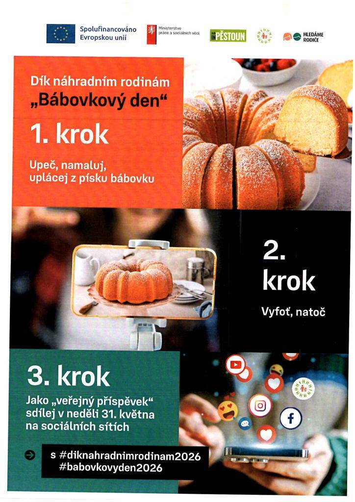 Zveřejnění výzvy - Dík náhradním rodinám