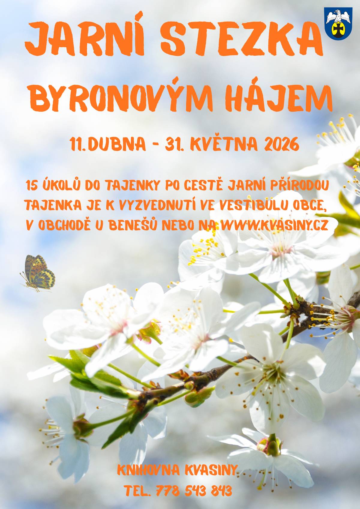 Byronovým hájem v Kvasinách