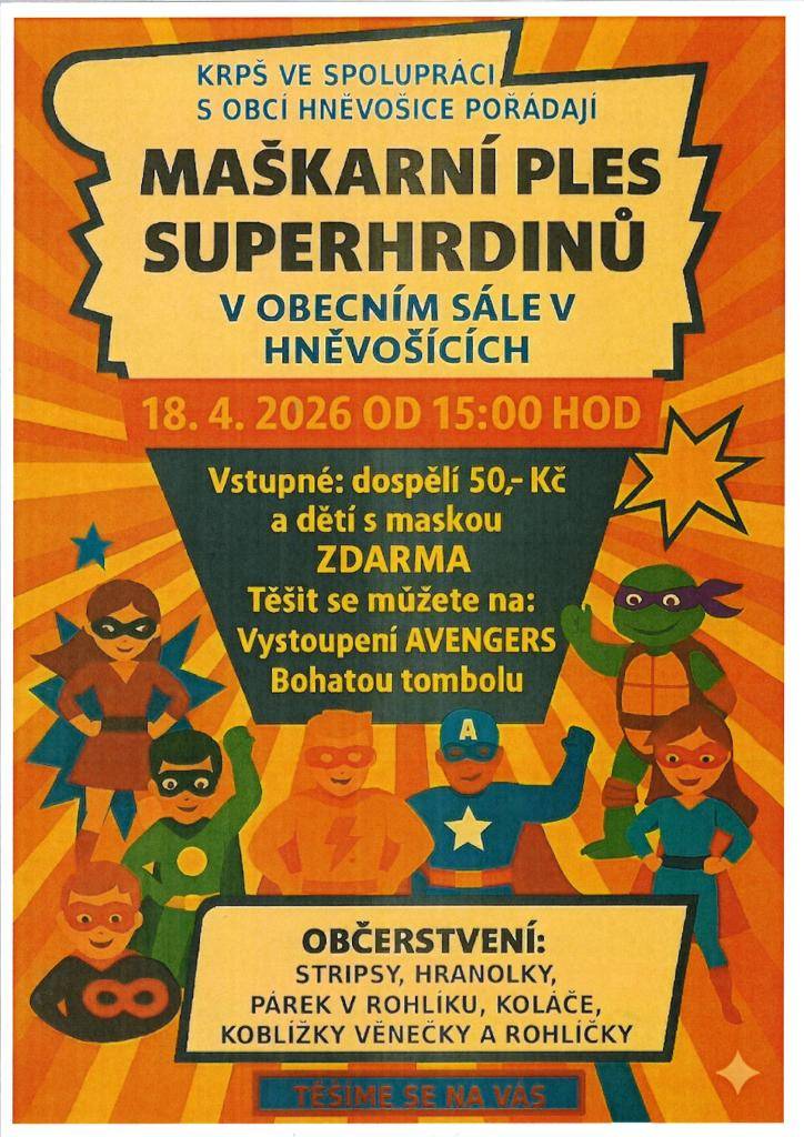 Dětský maškarní ples