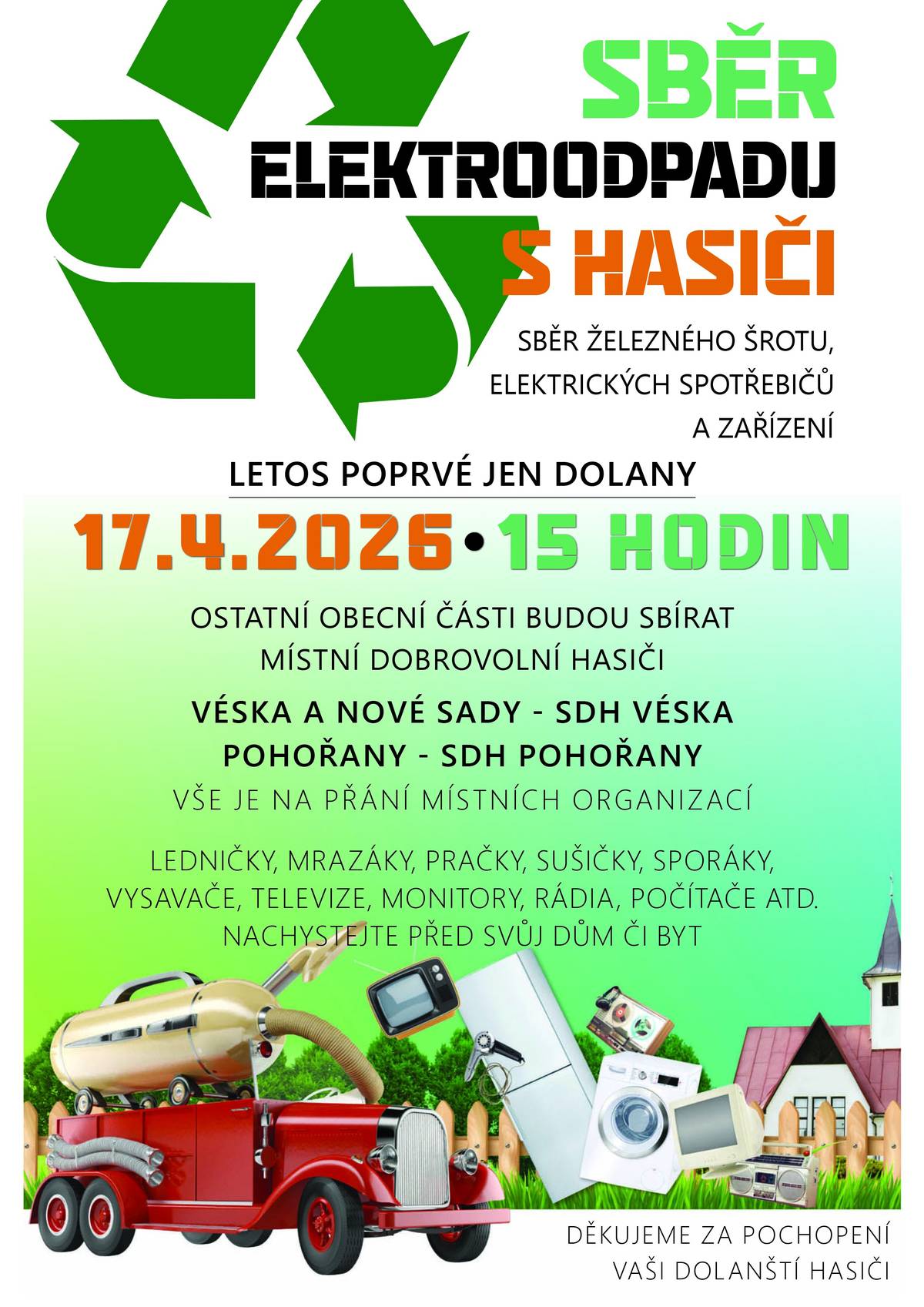 pátek 17. dubna od 15 hodin📢