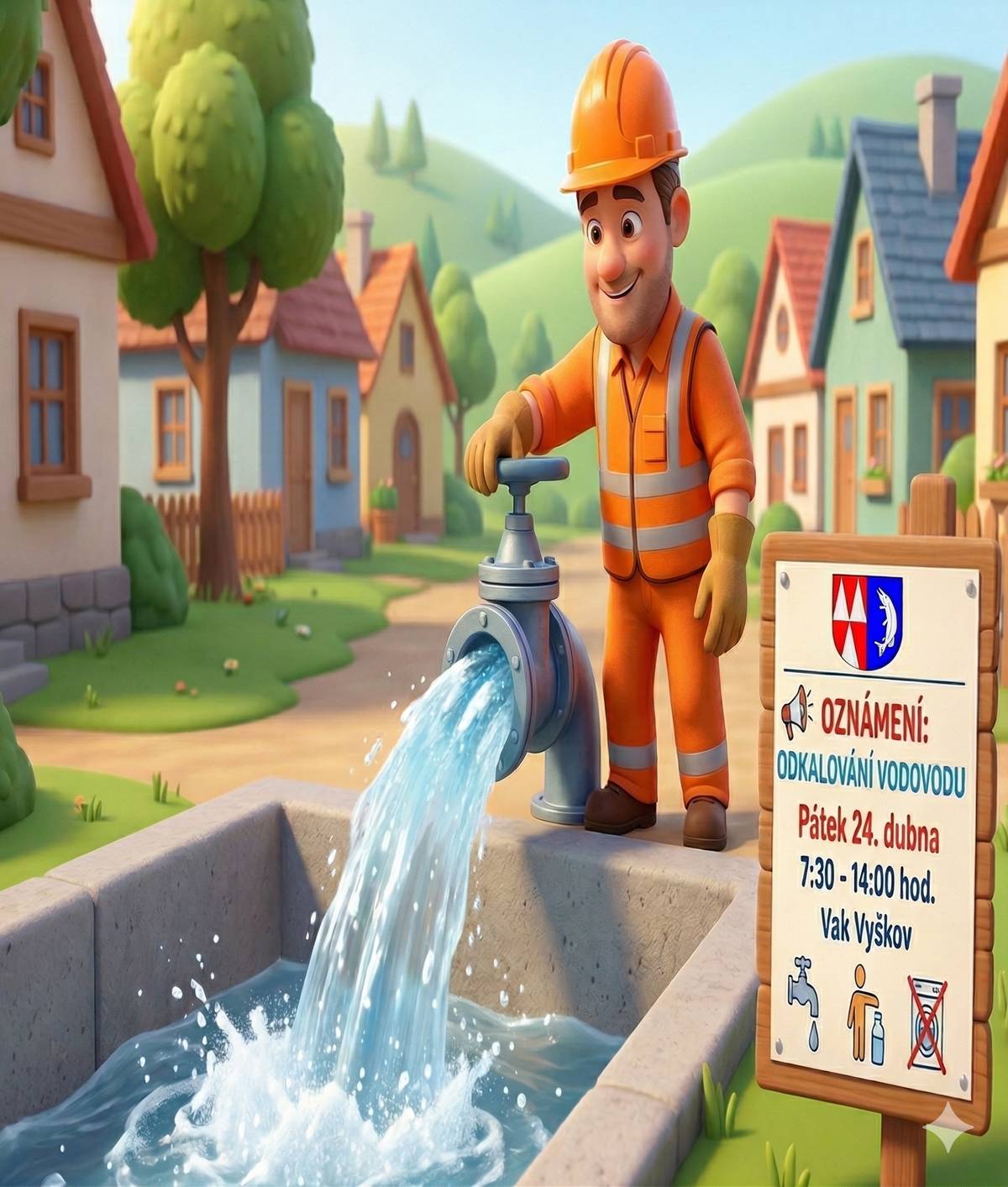 Společnost Vodovody a kanalizace Vyškov oznamuje, že z důvodu údržby sítě proběhne plánované odkalování vodovodu.   Kdy: pátek 24. dubna 2026   Čas: od 7:30 do 14:00 hodin   Lokalita: celá obec Rybníček   💡 Důležitá upozornění pro občany:   Kvalita vody: Během prací a krátce po nich může dojít k dočasnému zakalení vody nebo kolísání tlaku. Tato voda není zdravotně závadná, ale doporučujeme ji nechat před použitím odtočit.
