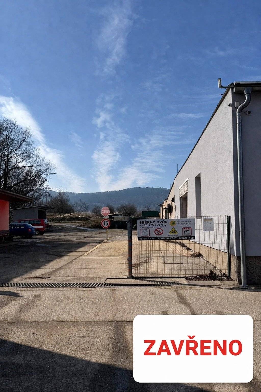 V úterý 14. 4. 2026 dojde z provozních důvodů k uzavření sběrného dvora. Ve stejný den také nebude v provozu Červenovodské taxi. Děkujeme za pochopení a omlouváme se za případné komplikace. Zdroj: Facebook obce Č. Voda