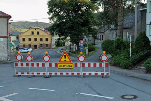 Objízdné trasy, úseky uzavírky Mladkov úseky Úsek 1 Mladkov Úsek 2 Mladkov Úsek 3 Mladkov