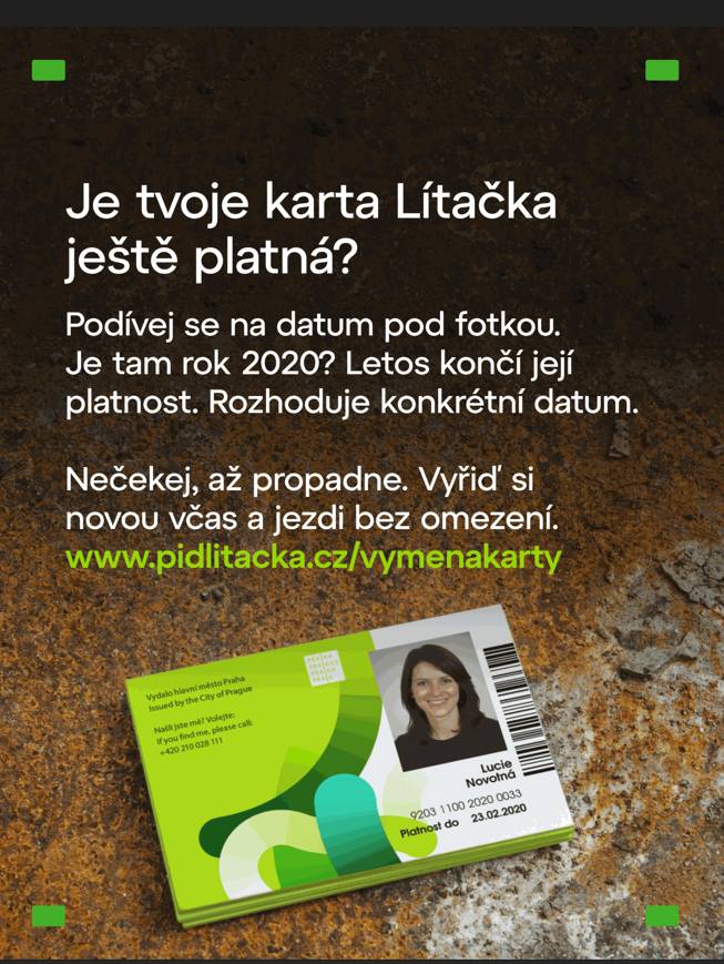 Konec platnosti karet IDSK - nutnost výměny.